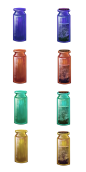 FullSetFullEmptyBottles